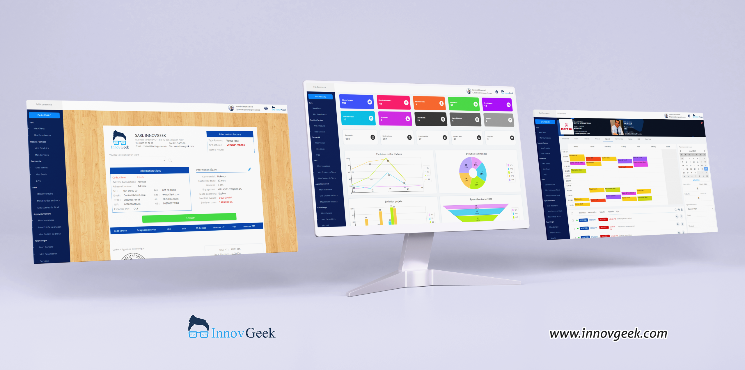 Portfolio innovgeek csm erp